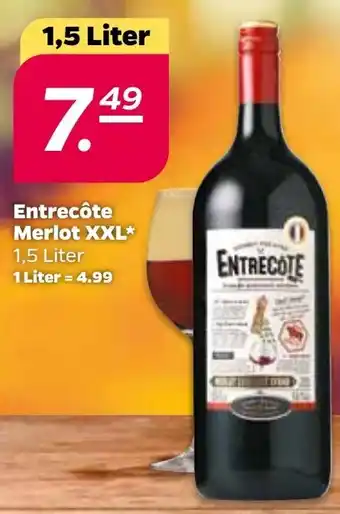 NETTO Entrecôte Merlot XXL 1,5L Angebot