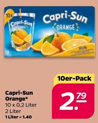 NETTO Capri Sun Orange 10x0,2L Angebot