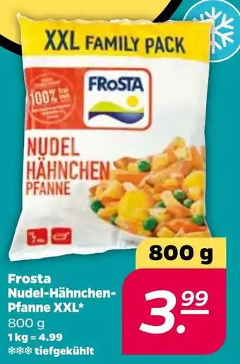 NETTO Frosta Nudel Hähnchen Pfanne XXL 800g Angebot