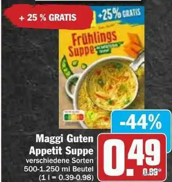 Hit Maggi Guten Appetit Suppe Angebot