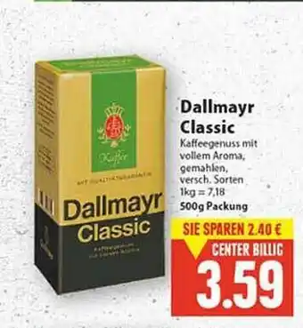 E Reichelt Dallmayr Classic 500g Angebot