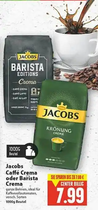 E Reichelt Jacobs Caffé Crema Oder Barista Crema 1000g Beutel Angebot