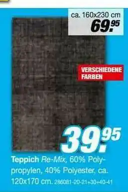 Möbel AS Teppich Angebot