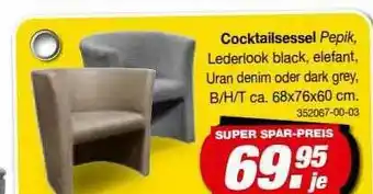 Möbel AS Cocktailsessel Angebot