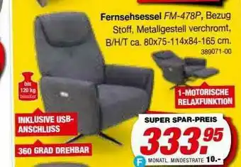 Möbel AS Fernsehsessel Angebot