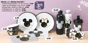 NETTO Minnie oder Mickey Geschirr Angebot