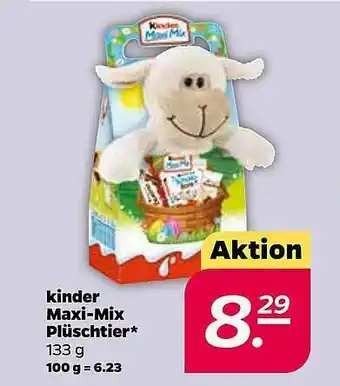 NETTO Kinder Maxi-mix Plüschtier Angebot