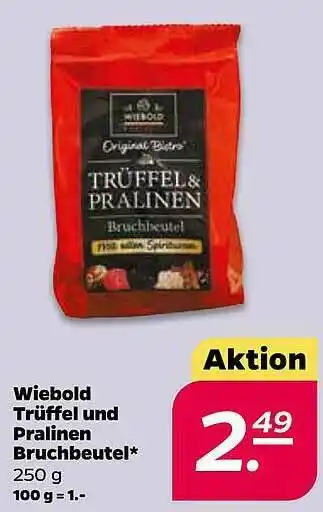 NETTO Wiebold Trüffel Und Pralinen Bruchbeutel Angebot