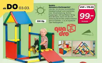 NETTO Quadro Adventure Klettergerüst Angebot