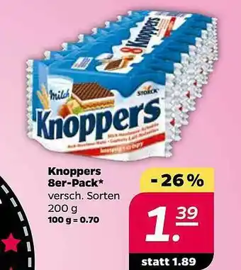 NETTO Knoppers 8er-pack Angebot