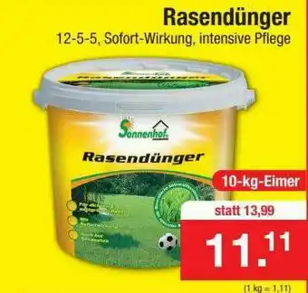 Zimmermann Rasendünger Angebot