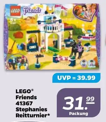 NETTO Lego Friends 41367 Stephanies Reitturnier Angebot