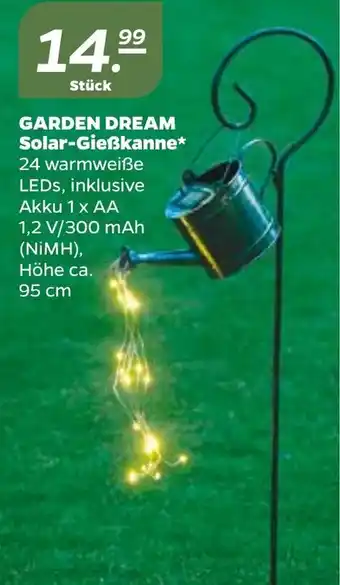 NETTO Garden Dream Solar Gießkanne Angebot