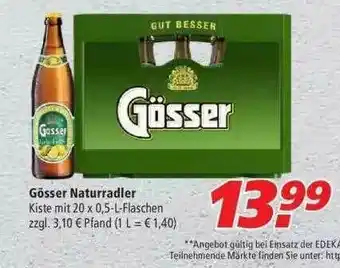 Marktkauf Gösser Naturradler Angebot