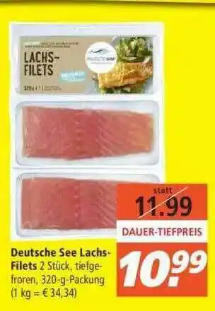 Marktkauf Deutsche See Lachs-filets Angebot