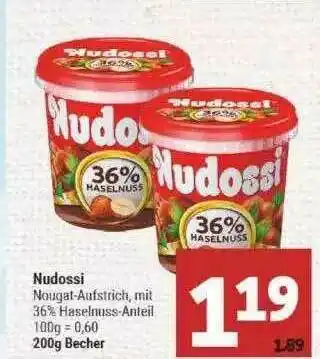 Marktkauf Nudossi Nougat-aufstrich Angebot