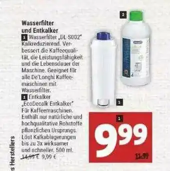 Marktkauf Wasserfilter Und Entkalker Angebot