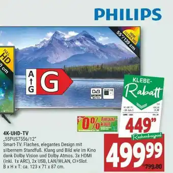 Marktkauf 4k-uhd-tv Philips Angebot