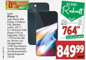 Marktkauf Apple Iphone 13 Angebot