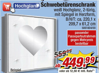 Poco Schwebetürenschrank Angebot