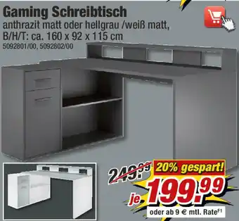 Poco Gaming Schreibtisch Angebot
