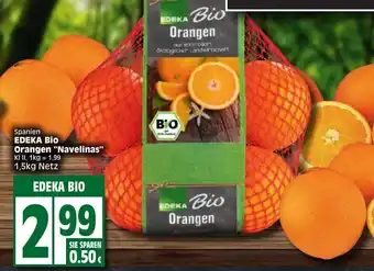 Edeka Edeka Bio Orangen "Navelinas" Angebot