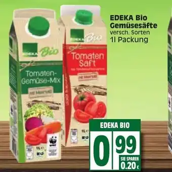 Edeka Edeka Bio Gemüsesäfte Angebot