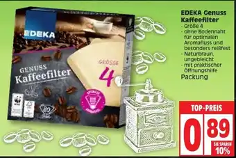 Edeka Edeka Genuss Kaffeefilter Angebot