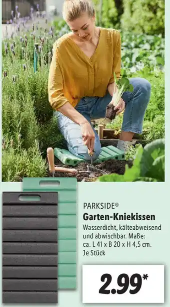 Lidl Parkside Garten Kniekissen Angebot