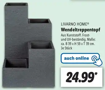 Lidl Livarno Home Wendeltreppentopf Angebot