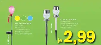 KODi Solar Leuchte Oder Solar Leuchte Ballon Angebot