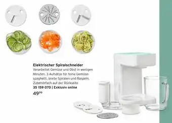 Tchibo Elektrischer Spiralschneider Angebot