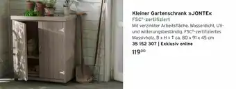 Tchibo Kleiner Gartenschrank Jonte Angebot