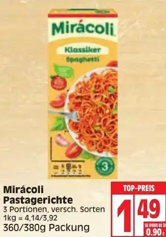 Edeka Mirácoli Pastagerichte Angebot