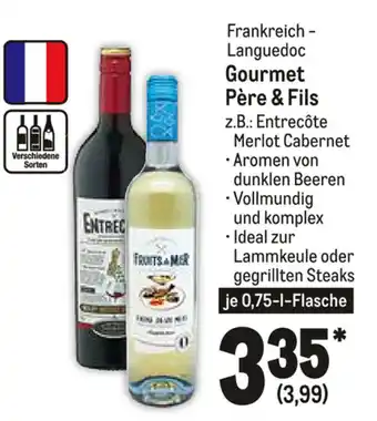 METRO Gourmet Père & Fils 0,75L Angebot