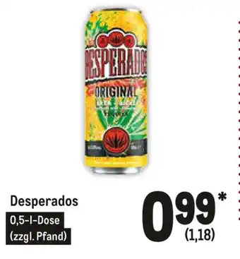 METRO Desperados 0,5L Angebot