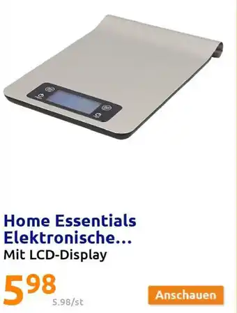 Action Home Essentials Elektronische Waage Angebot