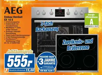 expert Techno Land AEG Einbau-Herdset | EX10E Angebot