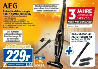 expert Techno Land AEG Akku-Handstaubsauger | QX8-2-16MB I FLEXIBILITY Angebot