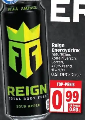 Edeka Reign Energydrink Angebot