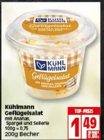 Elli Markt Kühlman Geflügelsalat 200g Becher Angebot