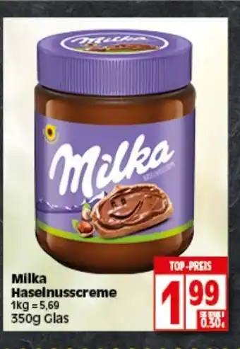 Elli Markt Milka Haselnusscreme 350g Angebot