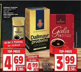 Edeka Dallmayr Prodomo Oder Eduscho Gala Nr.1 Angebot