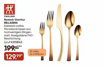 Galeria Zwilling Besteck-garnitur Bellasera Angebot