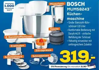 Euronics Bosch MUM58243 Küchenmaschine Angebot