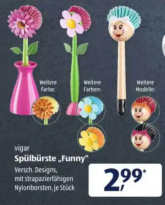 Aldi Süd Spülbürste,,Funny" Angebot