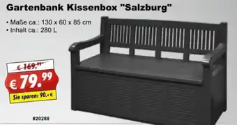 Stabilo Gartenbank Kissenbox Salzburg Angebot