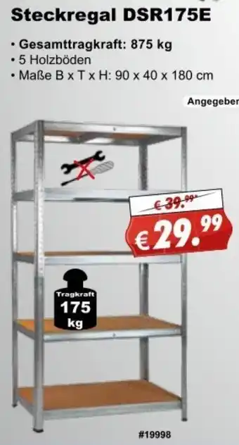 Stabilo Steckregal DSR175E Angebot