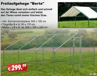 Stabilo Freilaufgehege Berta Angebot