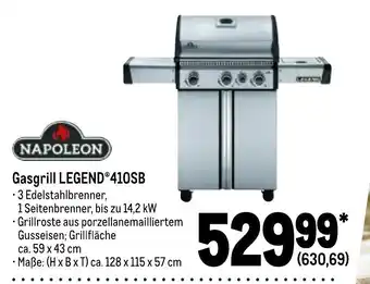 METRO Napoleon Gasgrill Legend 410SB Angebot